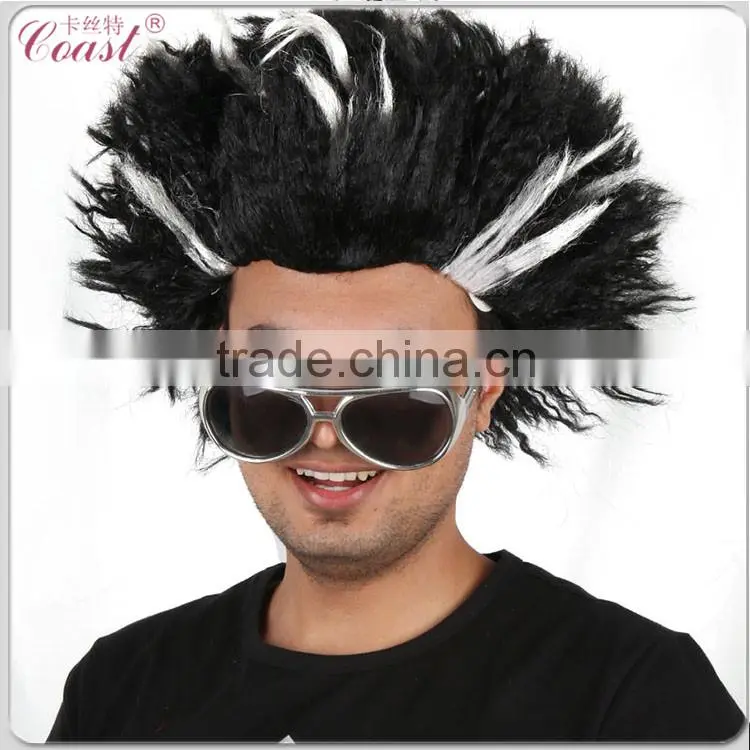 fake synthetic fashion spiky punk hair wigs