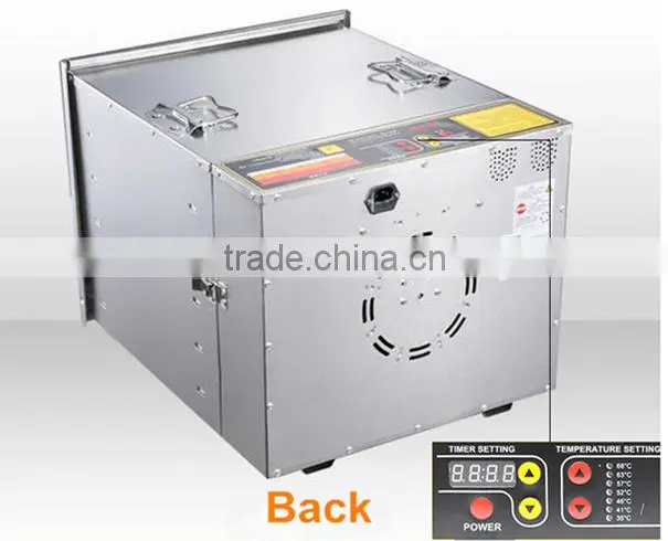 Hot selling Food Dehydrator With 10 Drying Trays