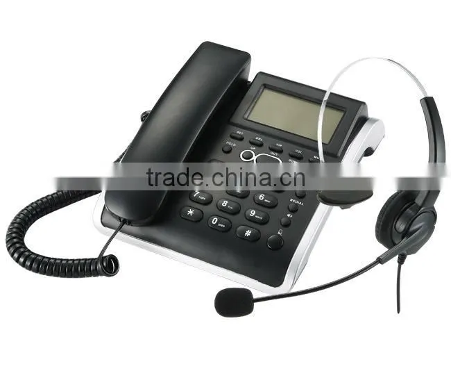 Basic analog speakerphone telephone