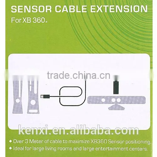 Cable extension for xbox360 kinect