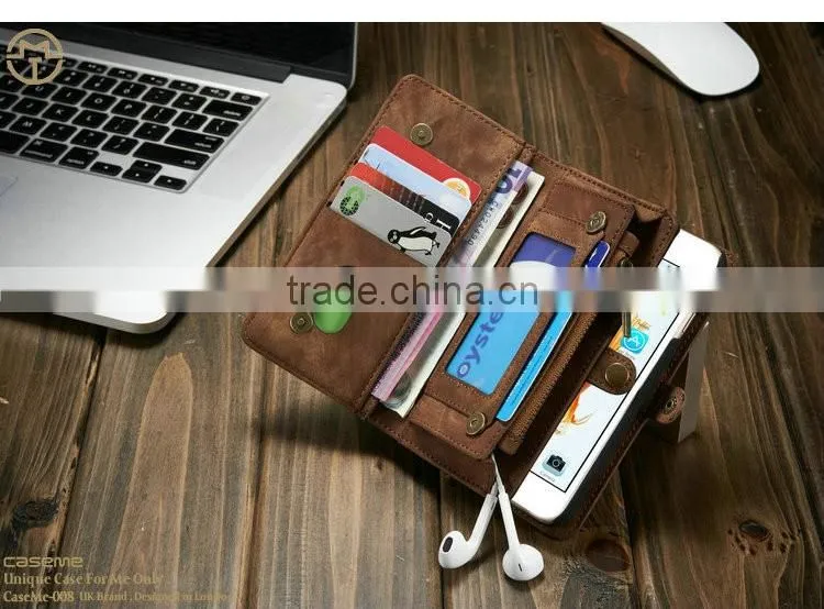 Leather Durable Flip Pouch Case Cover,Wallet Card Holder phone case for iphone 6