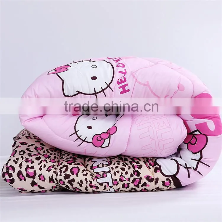 cheap home sense printed kids design patchwork quilt bedspread sale support OEM can be customize