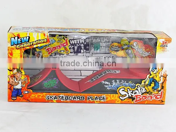 Cheap Combined Toy Finger Skate Skateboard With Ramp