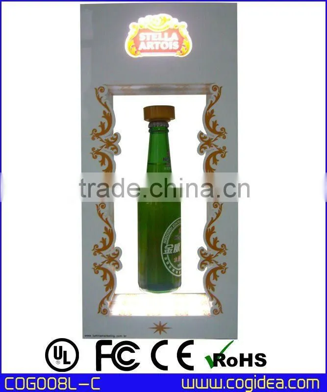 LED lighting logo magnetic levitation