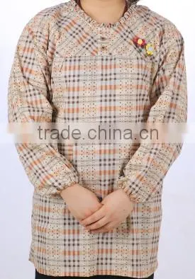 Callia 2015 fashion apron cotton / waterproof/ CPE/Polyester