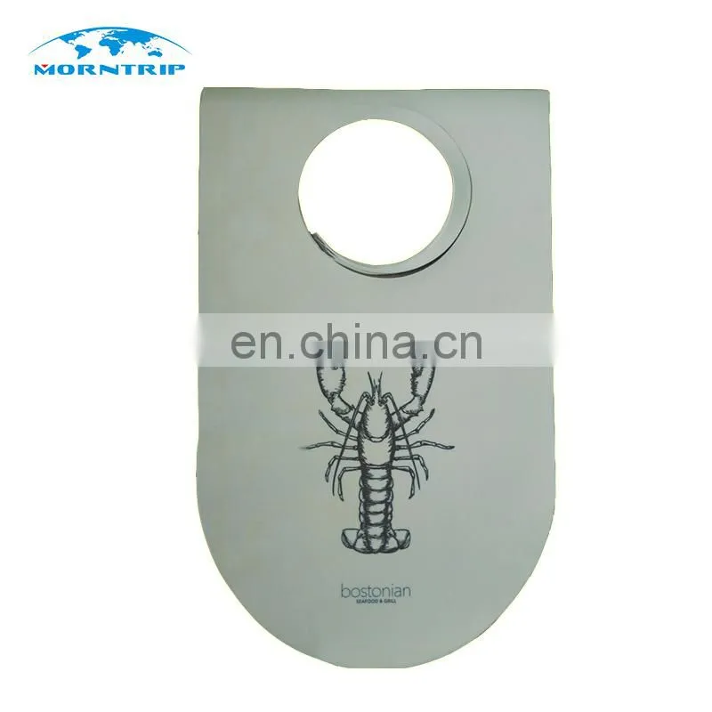Disposable Plastic Lobster Bibs with ties Seafood Crab Bake Feast
