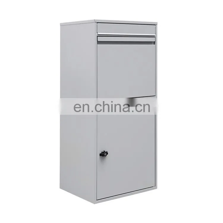 Parcel Drop Box Metal Parcel Letter Box Outdoor Secure Parcel Box