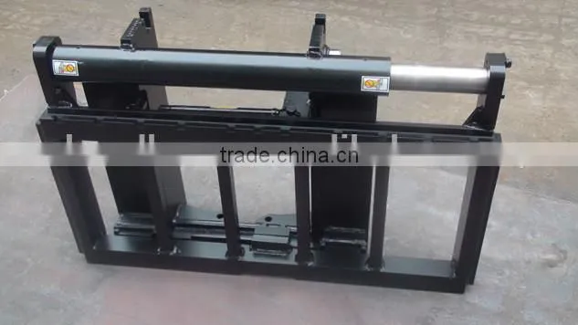 Integral forklift sideshifter