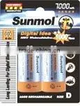 AA size blue jacket battery
