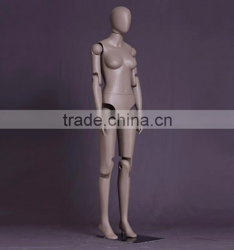 high quality fiberglass flexible female mannequin