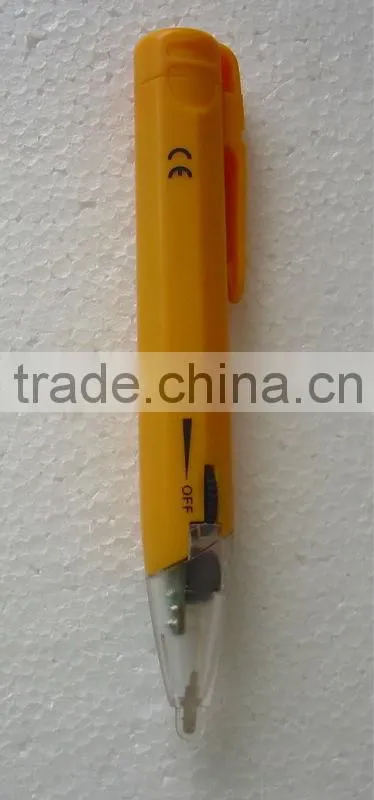 Electronic power and voltage detector usage non contact voltage detector