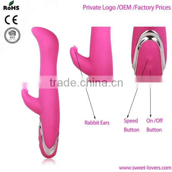 2016 Online Shop Hot Sale adult sex toy, Silicone Big food grade silicone Mini Fake Male Penis Vibrator for girls