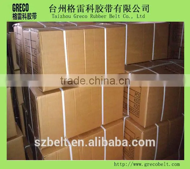 good quality rubber poly v belt