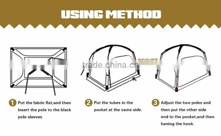 YUETOR hot selling keep warm tent queen bed tent heated indoor bed tent
