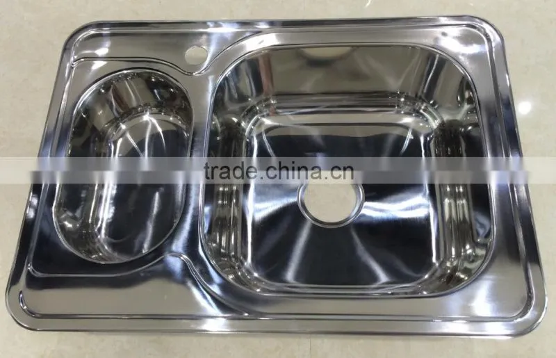 7050#stainless steel kitchen sink russian design