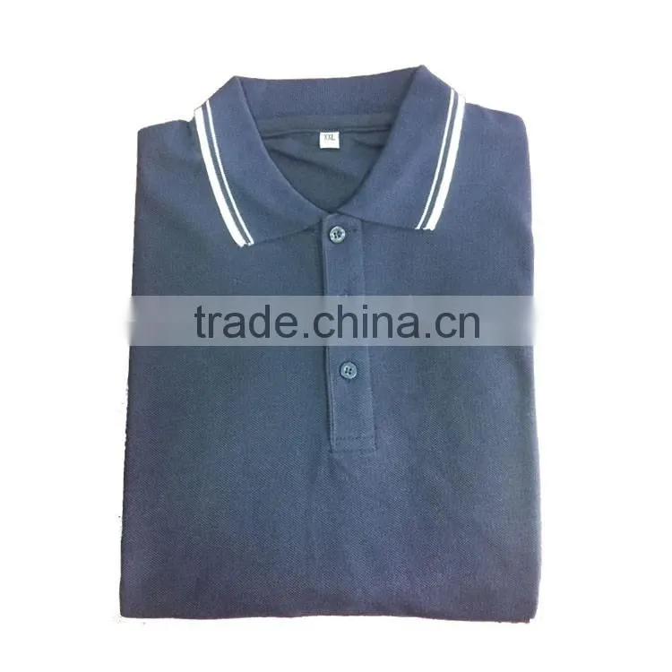 XXL golf shirt cotton t shirt with wholesale price