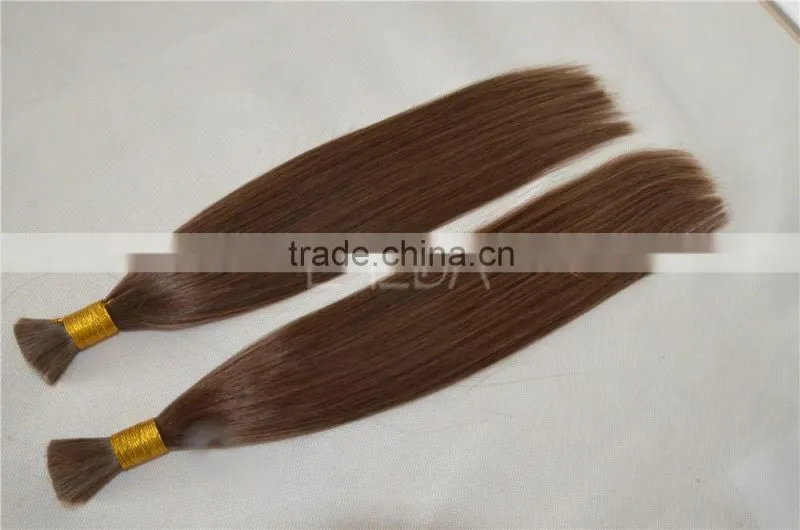 Russian human hair braiding hair bulk no weft for wig making