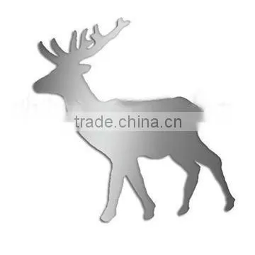 2012 Acrylic butterfly shape Mirror sticker wall decoration