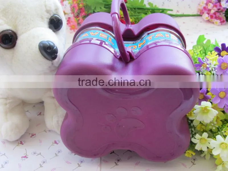 Plastic Pet food storage traveling Multi-function storage box