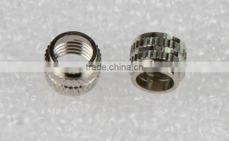 waterproof knurl connector nut