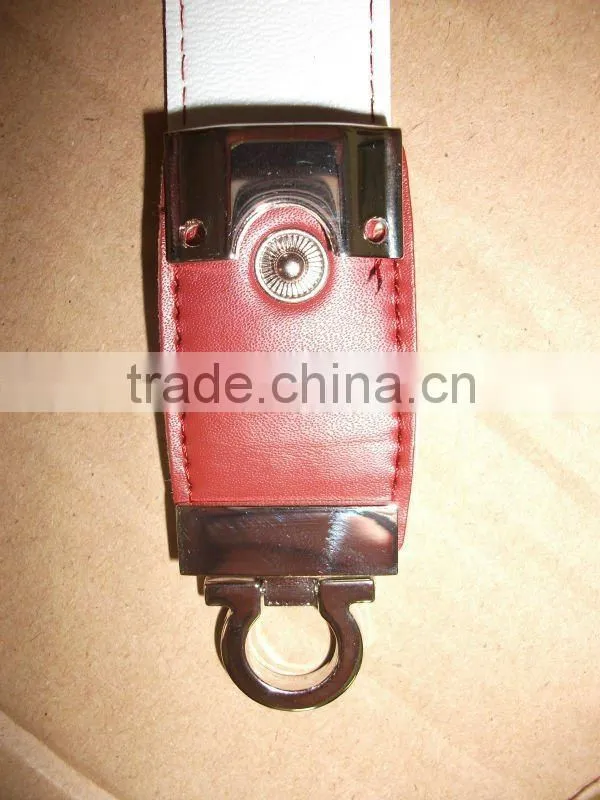 promotional Leather 4GB USB Flash Drive,many colors leather case protection