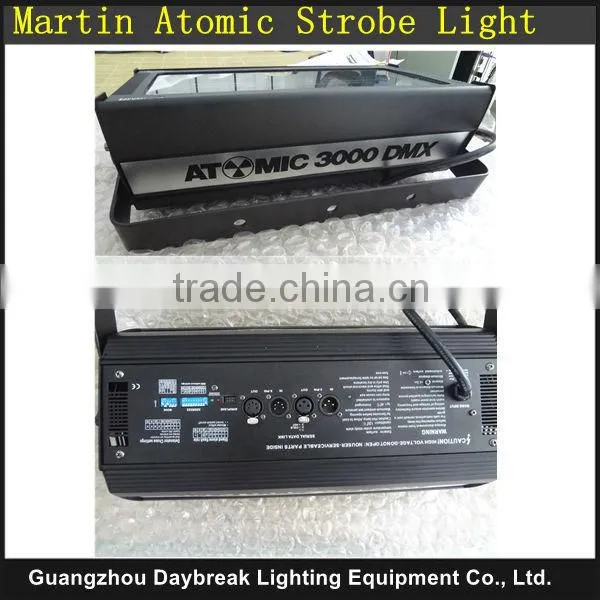 Stage Strobe Light Atomic 3000w Strobe light DMX512 , DISCO Strobe Light 220v