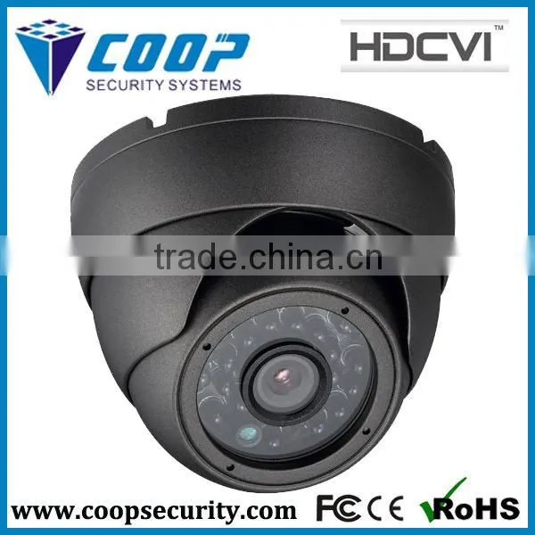 Dome HDCVI 1080P Fixed Lens 3.6mm 20M IR CVI Dome Camera 2MP Rotating Surveillance Camera