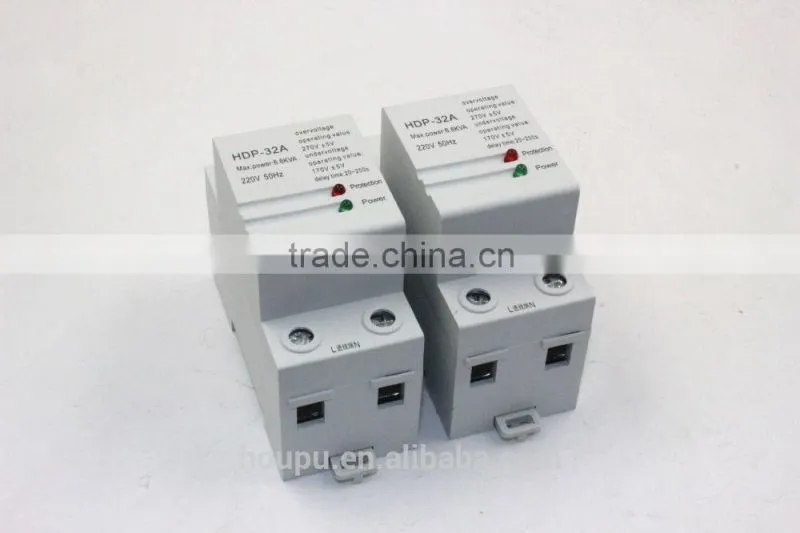 HDP auto reset mini circuit breakers,under over voltage protection device