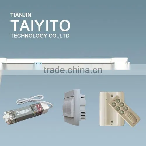 Flat-open Electric Curtain Motor