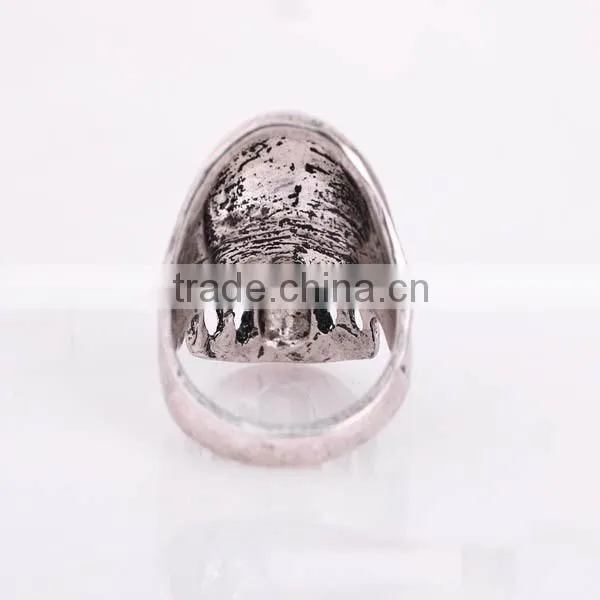 Fashion man ring prices zinc alloy jewelry skull fashion man ring