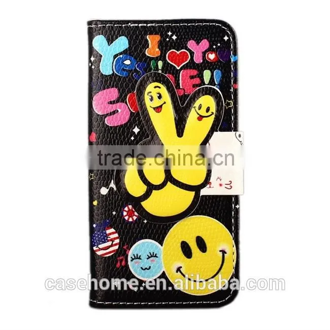 for htc one v phone case cover with printing colorful patterns