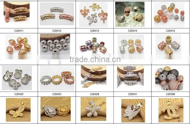 JS0944 Wholesale metal end caps for jewelry or tassels