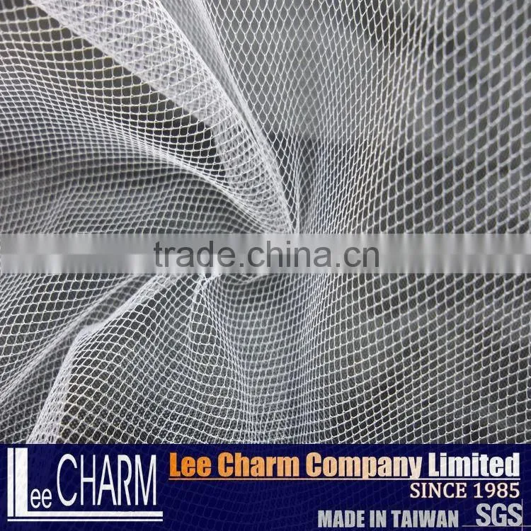 100% Nylon Latest Fine Light Tulle Fabric