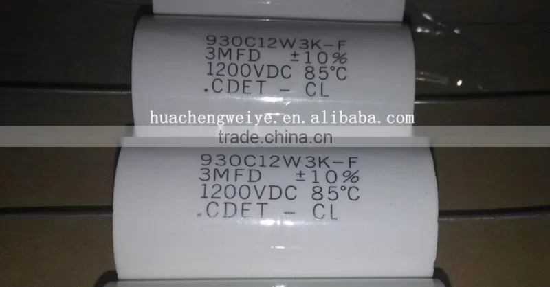 930C12W3K-F 3MFD1200VDC/3UF1200V cdf