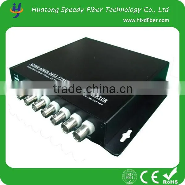 Video Data Optic Transceiver 8 Channel Video Data optical fiber transmitter and receiver