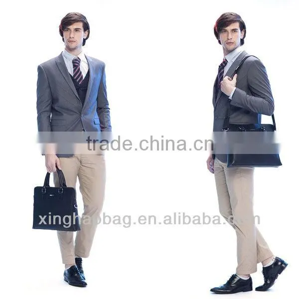 China briefcase for men hot sale real leather men briefcase