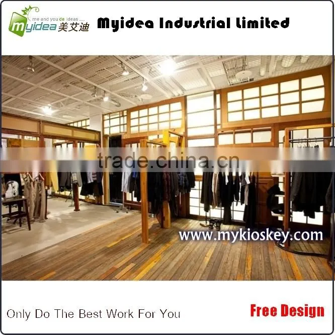 2014 most popular retail clothing store furniture /clothing shop interior design/clothes shop design