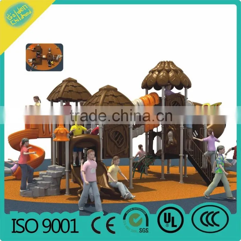 entertainment playground kindergarten slide,outdoor kids plastic slide