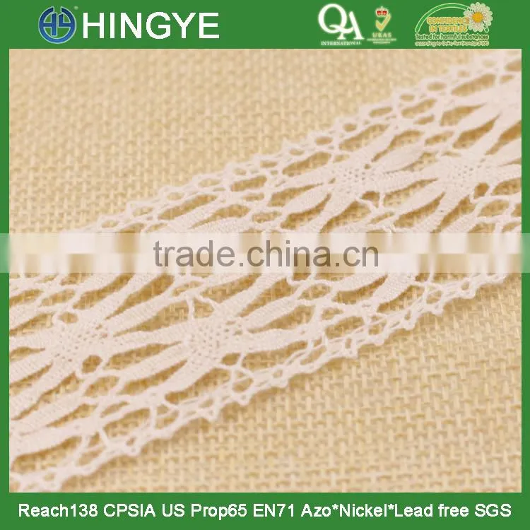 New arrival 100% cotton crochet lace pattern for dress H1652