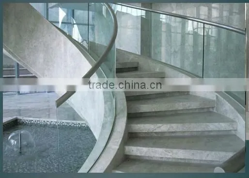 Marble interior granite stairs