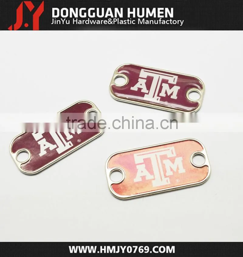 Jinyu metal paracord charms/metal shoelace charms/metal shoe buckle