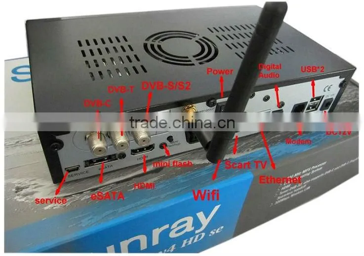 Three in One Tuner, DVB HD Receiver Sunray4 DM800 se SR4