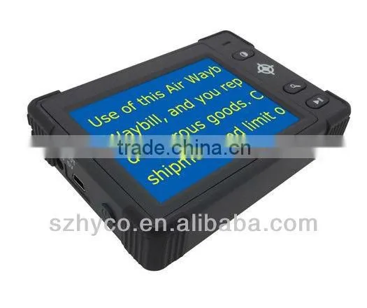 3.5'' handheld digital magnifier visual aid