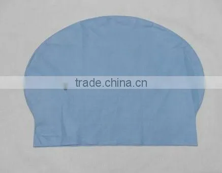 Latex swimming cap with custom logo