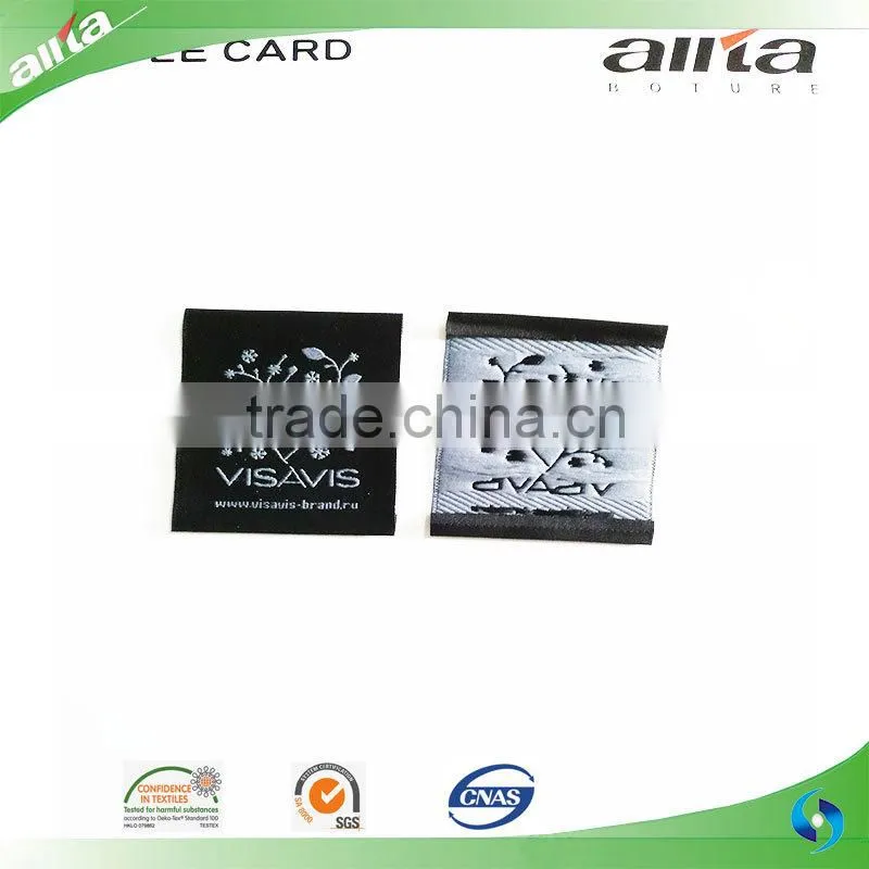 Garment Labels Made of 100% Polyester Yarn/Thread by Woven Technics