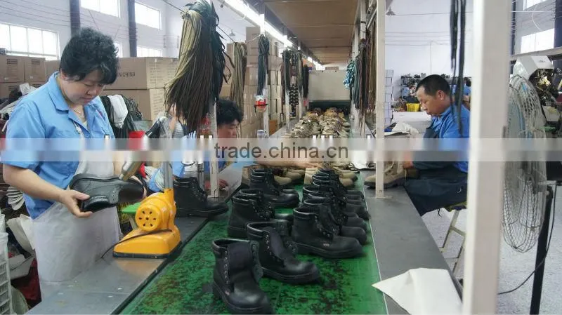 foot safety products 9708 safety shoes with iron/steel toe and mid plate acme safey shoe