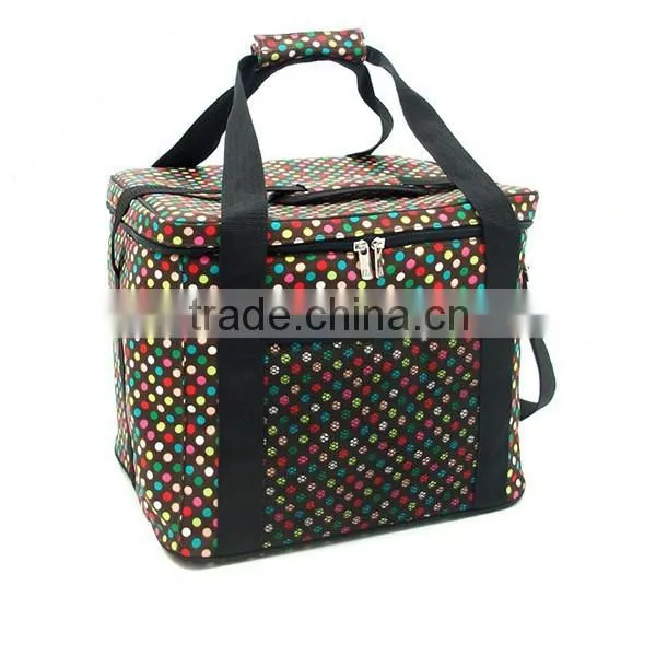 Luxury 6 can pack cooler bag, aluminium foil cooler bag