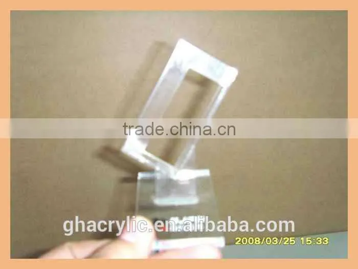transparent acrylic digital products display rack for smartphone