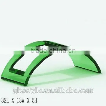Classic Excellent Acrylic Single Wine Bottle Display Rack