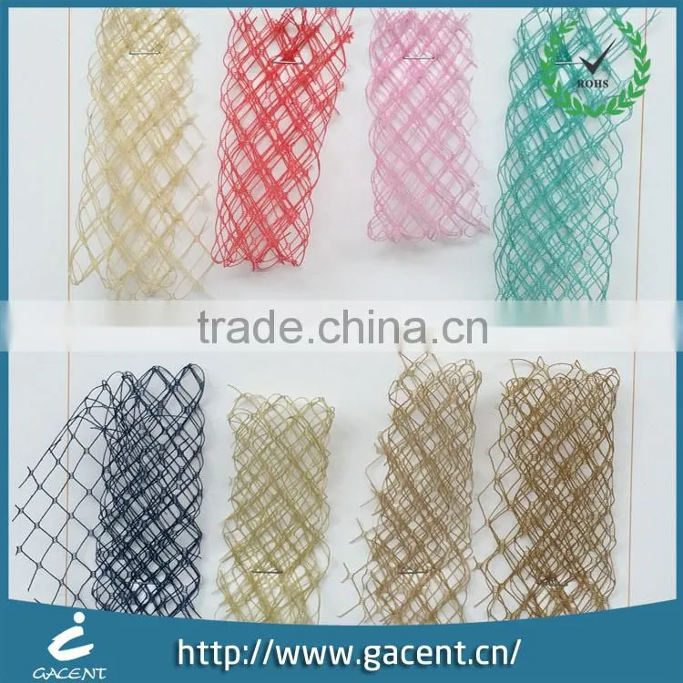 Bridal supplies nylon material 25CM wedding birdcage veil